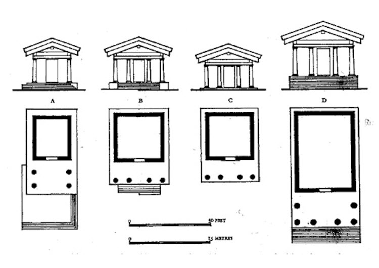 greek architecture vs roman architecture